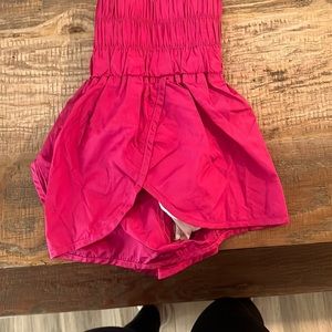 Pink Free people shorts
